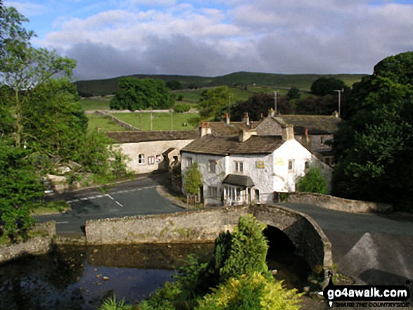 Walk ny159 Gordale Scar and Malham Cove from Malham - Malham Village