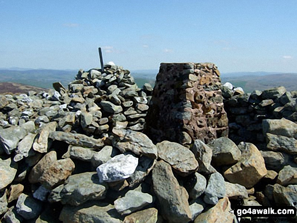 Walk gw182 Carnedd y Filiast (Arenigs) and Foel-boeth from Llyn Celyn - Carnedd y Filiast (Arenigs) summit