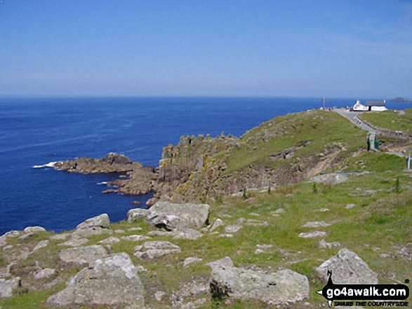 Walk co138 Polperro and East Coombe from Crumplehorn - Land's End from The South West Coast Path