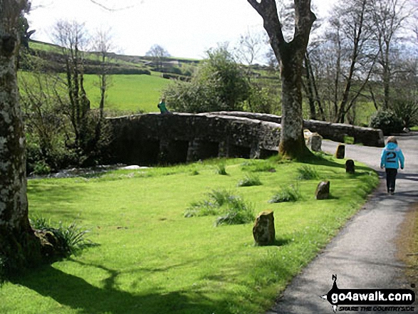 Bridge over The River Inny at Gimblett's Mill 