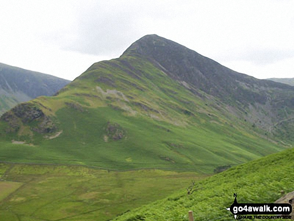 Walk c151 Great Gable, Kirk Fell and Hay Stacks from Honister Hause - Fleetwith Pike from Scarth Gap