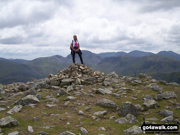 Walk c120 The Ennerdale Horseshoe - High Crag (Buttermere) Summit