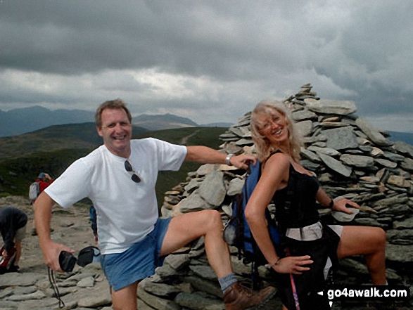 The Final Push onto The Old Man of Coniston