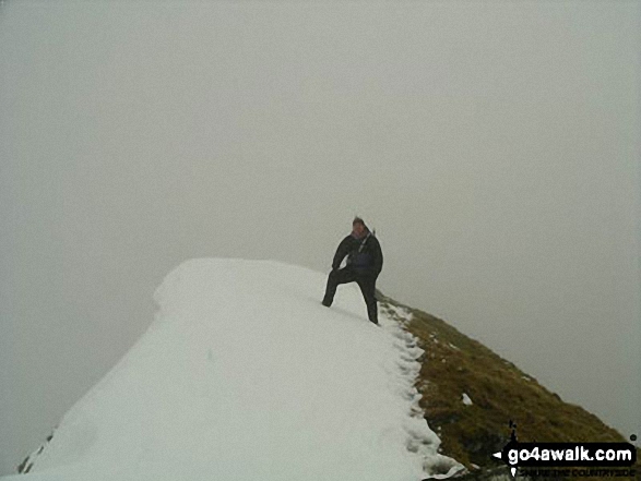 On Sgurr a' Mhaim - The Devil's Ridge - Ring of Steall 