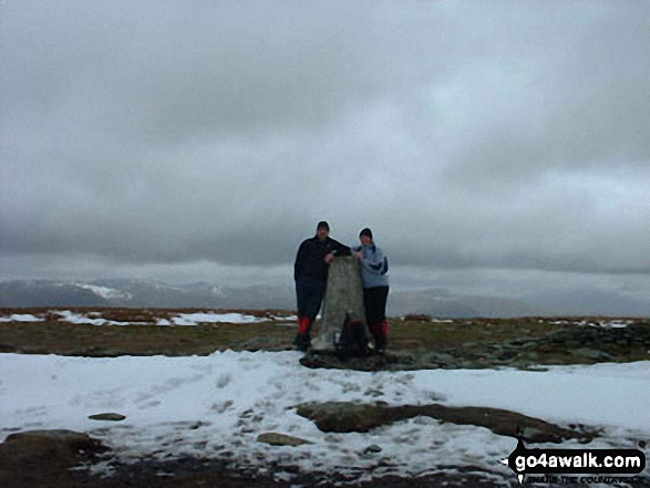 Me and my best friend Karen on High Street in The Lake District Cumbria England