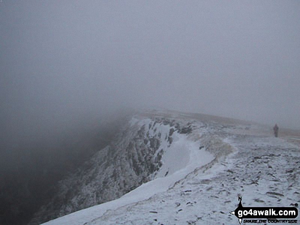 Walk gw122 The Cwm Llafar Horseshoe - Cefn Ysgolion Duon from Carnedd Dafydd