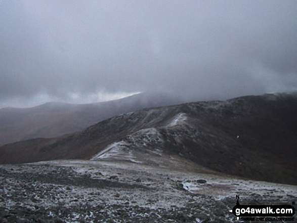 Walk gw122 The Cwm Llafar Horseshoe - Carnedd Dafydd from Bwlch Cyfryw-drum