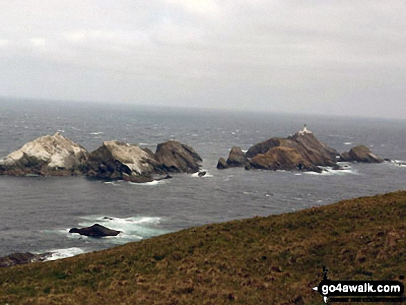 Muckle Flugga from Herma Ness, Unst June 2012