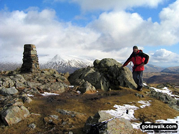 Walk High Seat (Ashness Fell) walking UK Mountains in The Central Fells The Lake District National Park Cumbria, England