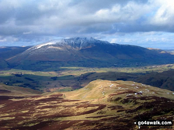 Blencathra from Bleaberry Fell 