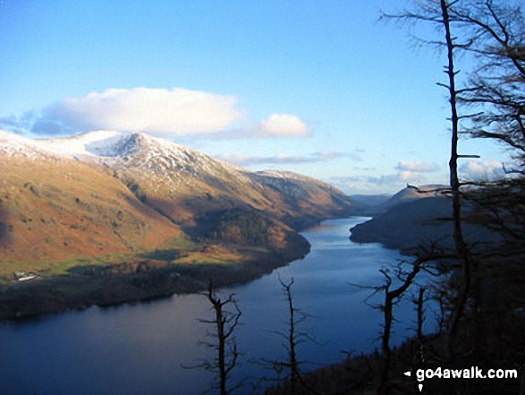 Walk c421 Mellbreak and Hen Comb from Loweswater - Thirlmere from the summit of Raven Crag