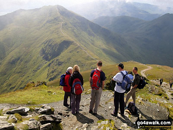 Walk Ben Lawers walking UK Mountains in The River Tay to Rannoch Moor  Perth and Kinross, Scotland