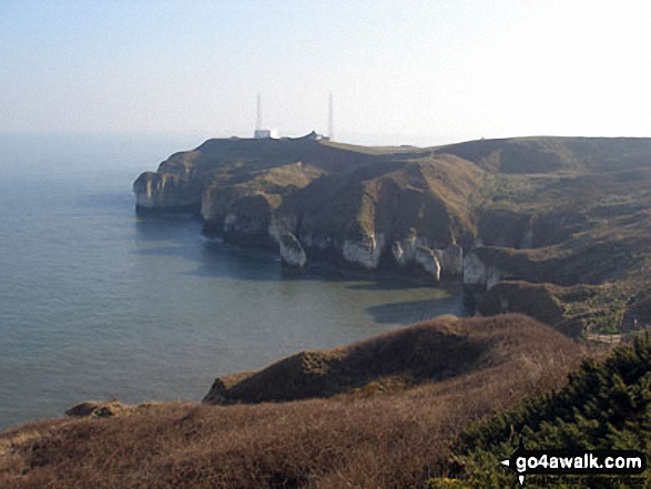 Walk ey112 Flamborough Head and North Landing from South Landing - Flamborough Head from Strottle Bank Nook