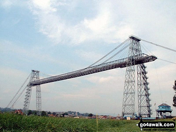 The Transporter Bridge in Newport 