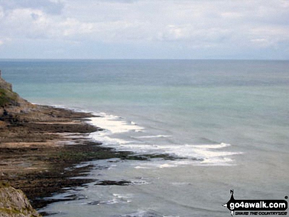 Pwlldu Head from Shire Combe, The Gower Peninsula 