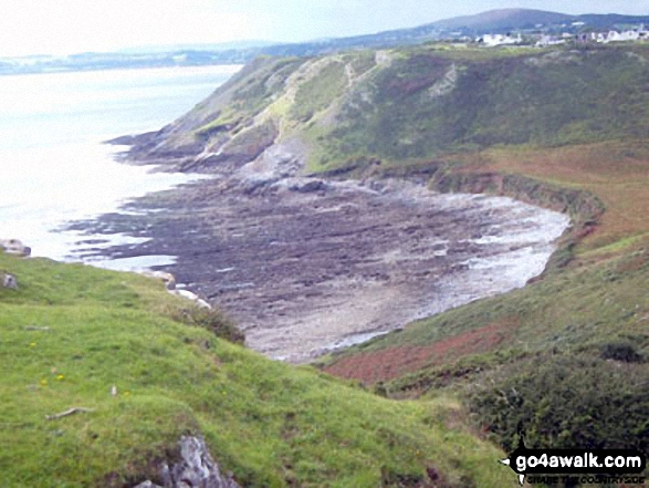 Shire Combe from High Pennard, Pwlldu Head, The Gower Peninsula 