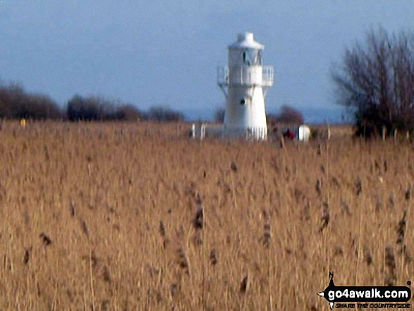 East Usk Lighthouse, Newport Wetlands Reserve, Uskmouth, Newport 