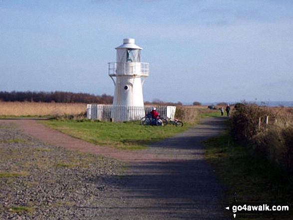 East Usk Lighthouse, Newport Wetlands Reserve, Uskmouth, Newport 