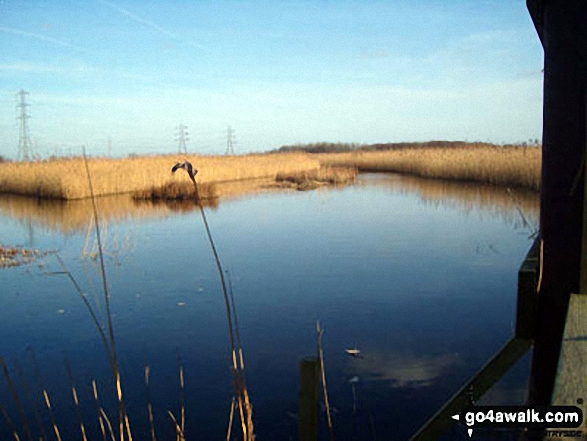 Views from Newport Wetlands Reserve, Uskmouth, Newport 