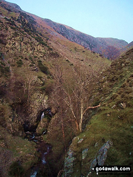 Walk c113 Helvellyn from Thirlmere - Stanah Gill