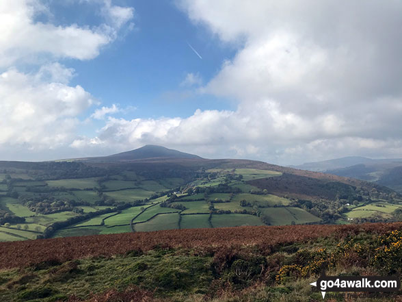 Walk mo103 Bryn Arw from Forest Coal Pit - The view from the summit of Bryn Arw