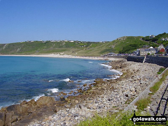 Walk co115 Sennen Cove from Land's End - Sennan Cove and Whitesand Bay, Land's End