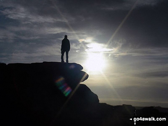 Walk de149 Yes Tor and High Willhays from Okehampton Camp - 