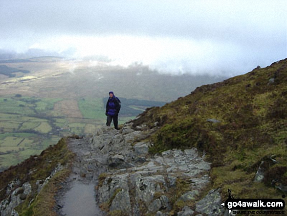 Walk c245 Blencathra from Mungrisdale - On Blencathra (or Saddleback)