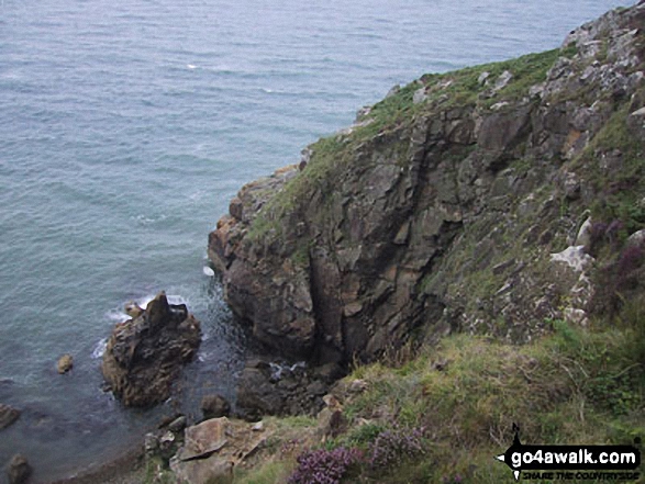 Walk pe135 Porth Clais from Porthstinian - The Pembrokeshire Coast Path