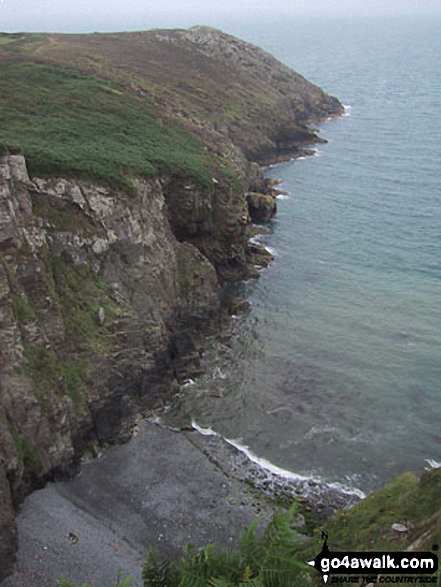 Walk pe120 Carn Llidi, Carnedd-lleithr and St David's Head from Whitesands Bay (Porth Mawr) - The Pembrokeshire Coast Path