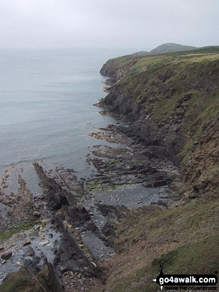 Walk pe105 Carn Pembury from Abereiddy - The Pembrokeshire Coast Path