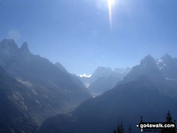 The Swiss Alps from around Chamonix 