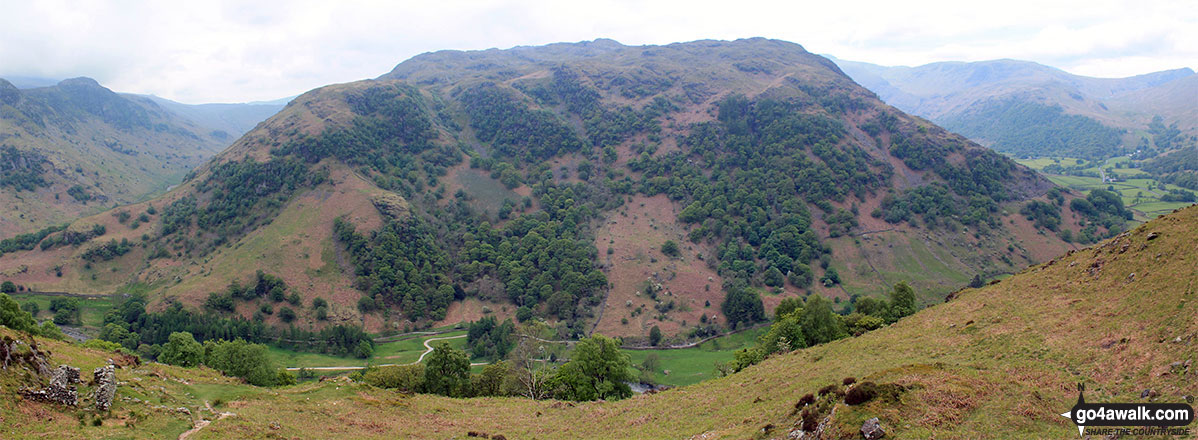 Castle Crag from Lingy End