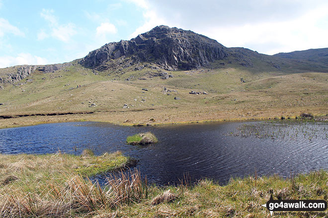 Bell Crags (Watendlath Fell) from Blea Tarn 