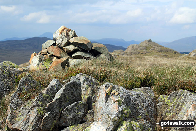 Walk Bell Crags (Watendlath Fell) walking UK Mountains in The Central Fells The Lake District National Park Cumbria, England