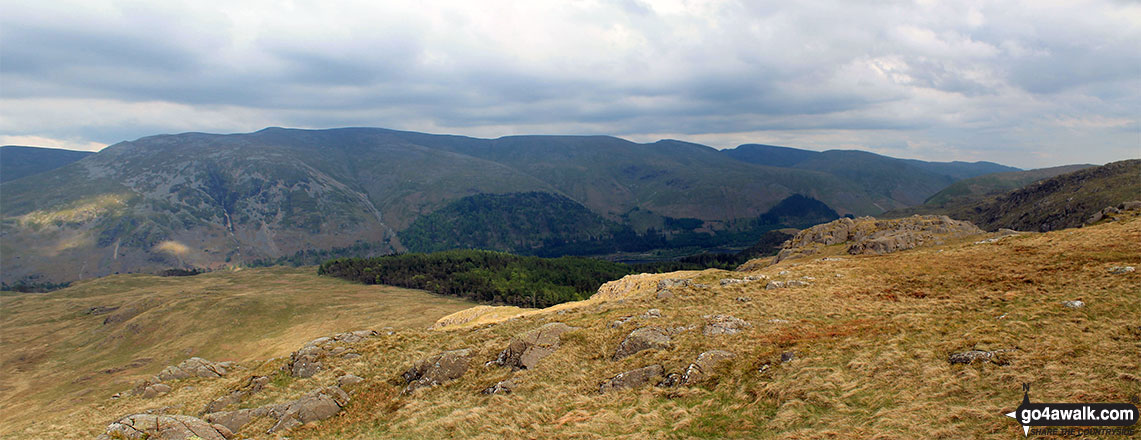 The view from the summit of Bell Crags (Watendlath Fell)