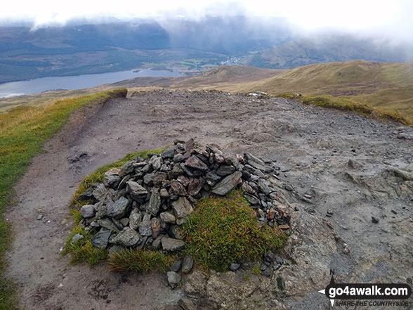 The summit cairn on Meall nan Tarmachan (South East Top) 