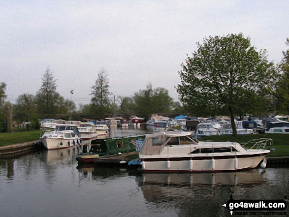 Ely Marina on the River Great Ouse 