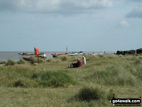 Boats at Sizewell Beach, Minsmere Haven 