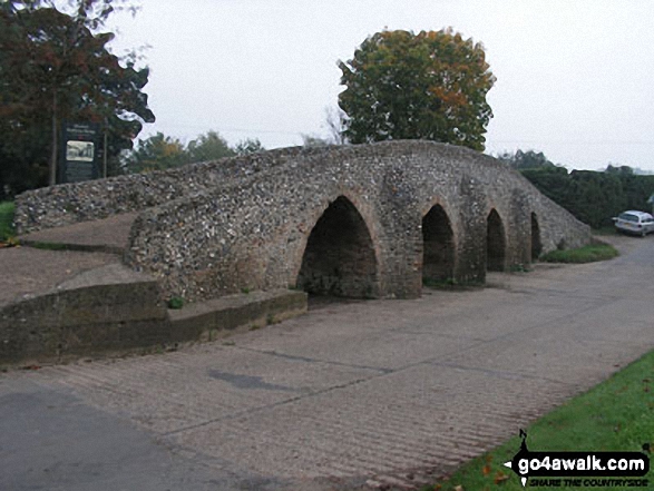 Packhorse Bridge at Moulton, near Newmarket 