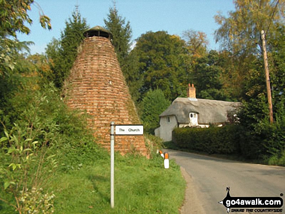 Old kiln at Dalham, near Newmarket 