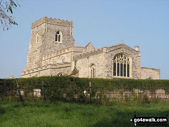 Church at Dalham, near Newmarket 