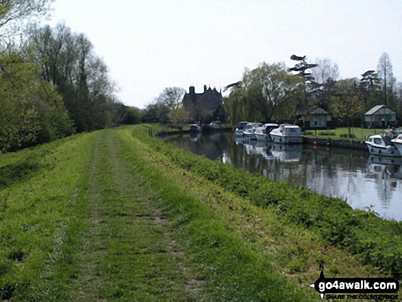 Clayhithe Bridge over The River Cam 