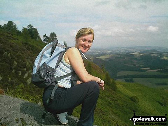 Walk King's Seat (Sidlaw Hills) walking UK Mountains in Central Scotland  Perth and Kinross, Scotland