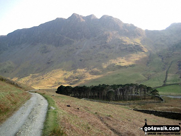 Walk c406 Hay Stacks from Gatesgarth, Buttermere - Hay Stacks (Haystacks) from Gatesgarth