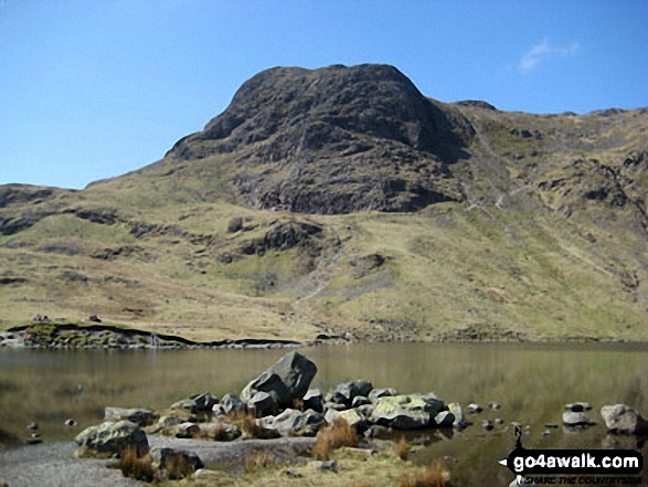 Harrison Stickle from Stickle Tarn (The Langdale Pikes) 