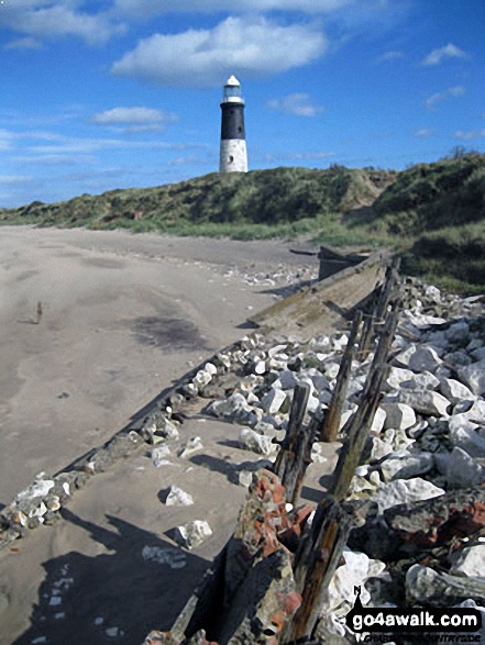 The newer lighthouse, Spurn Head 