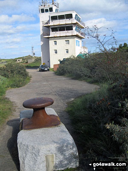 Walk ey119 Spurn Head from Kilnsea - The current lighthouse on Spurn Head