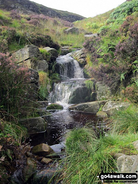 Walk d213 Black Chew Head (Laddow Rocks) and The Longdenden Trail from Hadfield - Oakenclough Brook