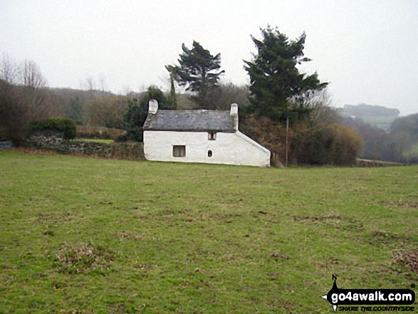 Walk cw133 Cadair Ifan Goch from Maenan - Pant-yr-ych Bach Farm